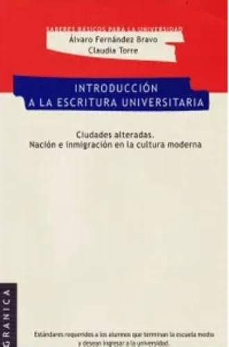INTRODUCCION A LA ESCRITURA UNIVERSITARIA