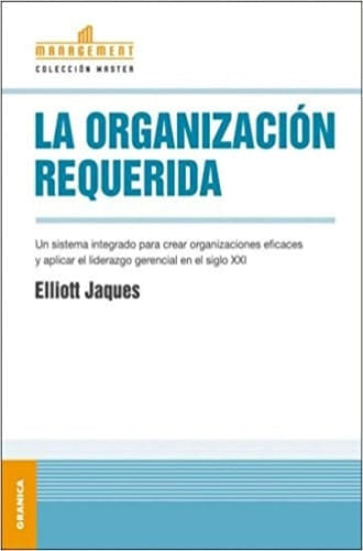LA ORGANIZACION REQUERIDA