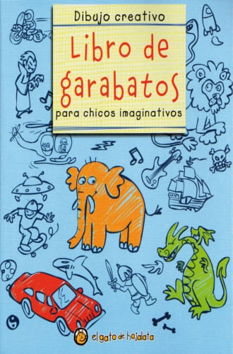 LIBRO DE GARABATOS PARA CHICOS IMAGINATIVOS (CELESTE)