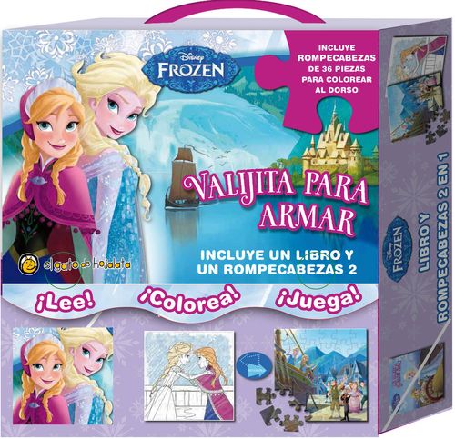 VALIJITA PARA ARMAR - FROZEN