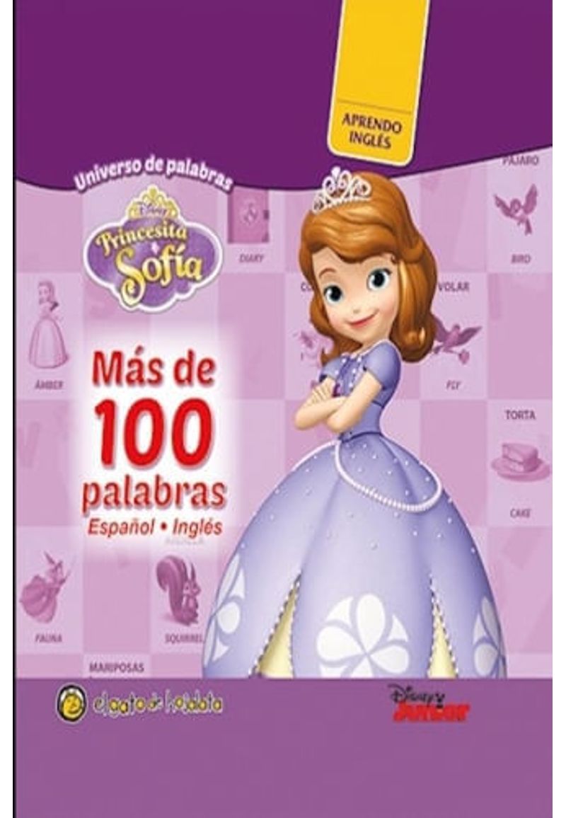 MAS DE 100 PALABRAS - PRINCESITA SOFIA | LIBROS INFANTILES | IBERO LIBRERIAS