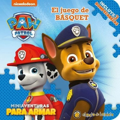 PAW PATROL. EL JUEGO DE BASQUET (ROMPECABEZAS)