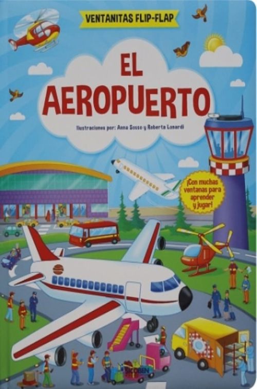 LIBRO VENTANITAS FLIP FLAP EL AEROPUERTO