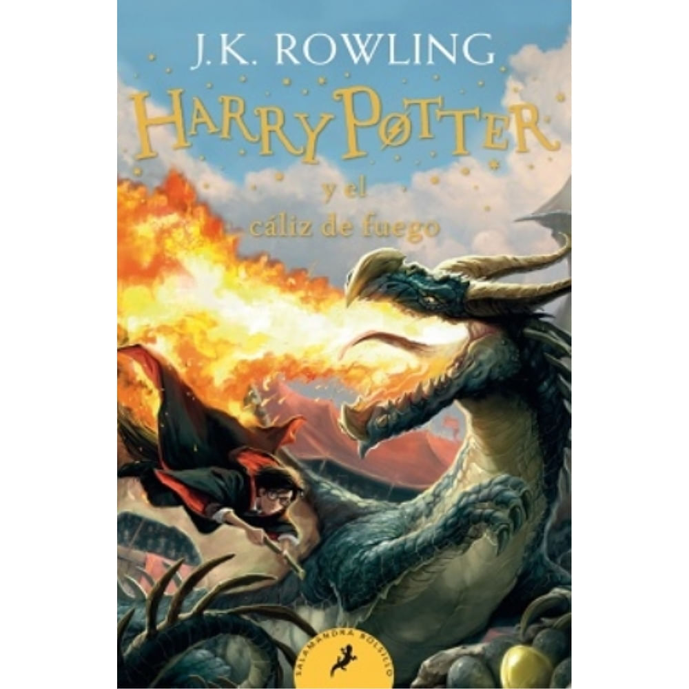 Portada de HARRY POTTER Y EL CALIZ DE FUEGO (4) de J. K. ROWLING
