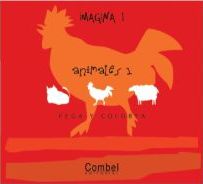 IMAGINA 1 - ANIMALES PEGA Y COLOREA