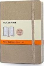 MOLESKINE-SOFT-COVER-KHAKI-BEIGE-POCKET-RULED-NOTEBOOK