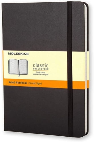 MOLESKINE RULED NOTEBOOK L HARD COVER