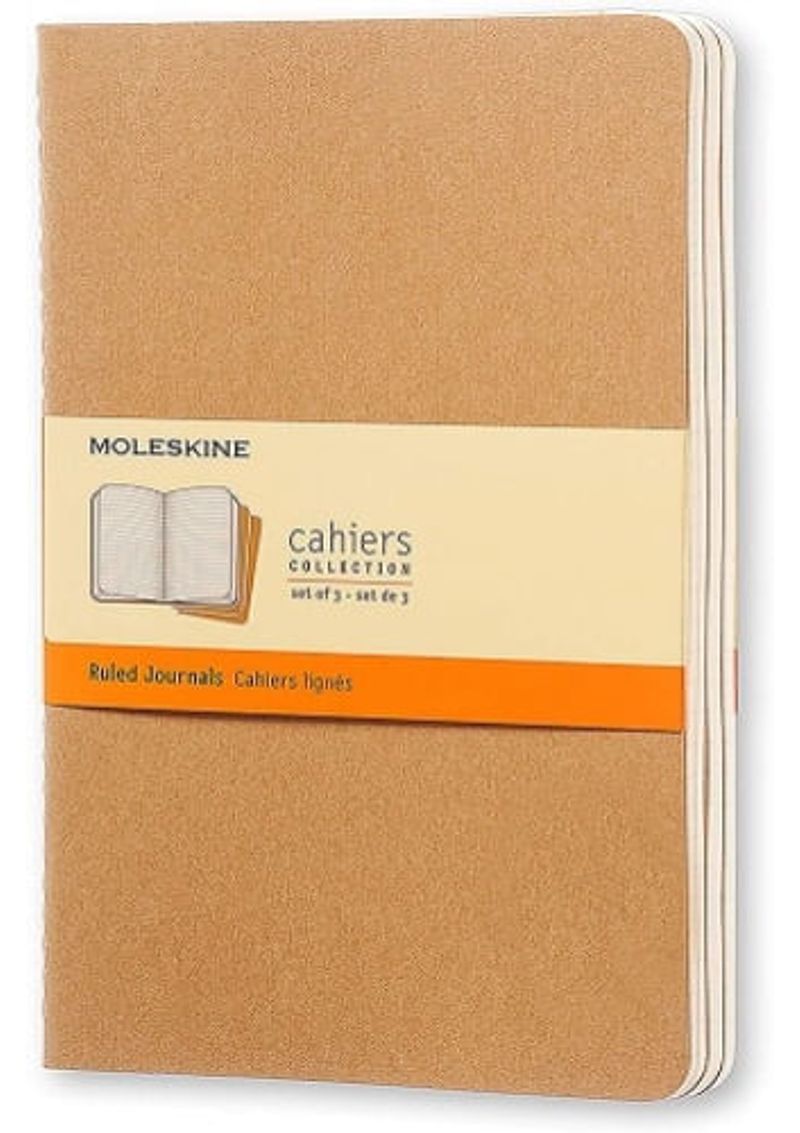 MOLESKINE-KRAFT-RULED-CAHIER-JNLS-L