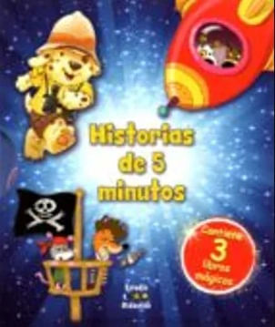 HISTORIAS DE  5 MINUTOS PARA NIÑOS (ESTUCHE 3 LIBROS)