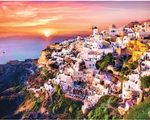 ROMPECABEZAS-1000-PUESTA-DE-SOL-SOBRE-SANTORINI
