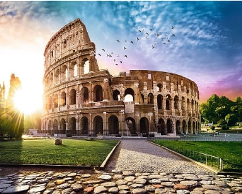 ROMPECABEZAS 1000 PZAS - COLISEO BAÑADO POR EL SOL
