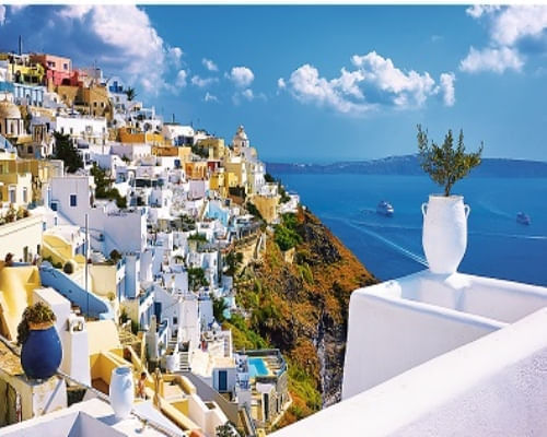 ROMPECABEZAS 1500 PZAS - SANTORINI GRECIA