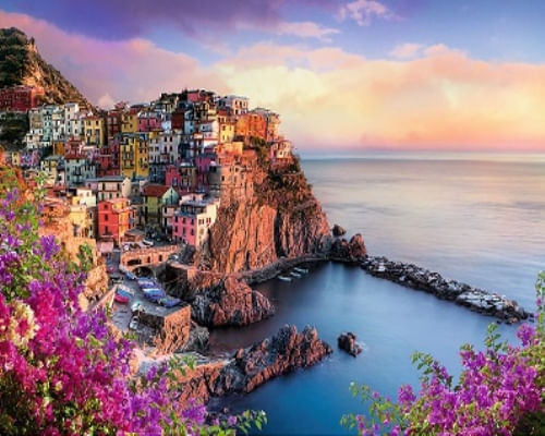ROMPECABEZAS 1500 PZAS - VISTA DE MANAROLA ITALIA