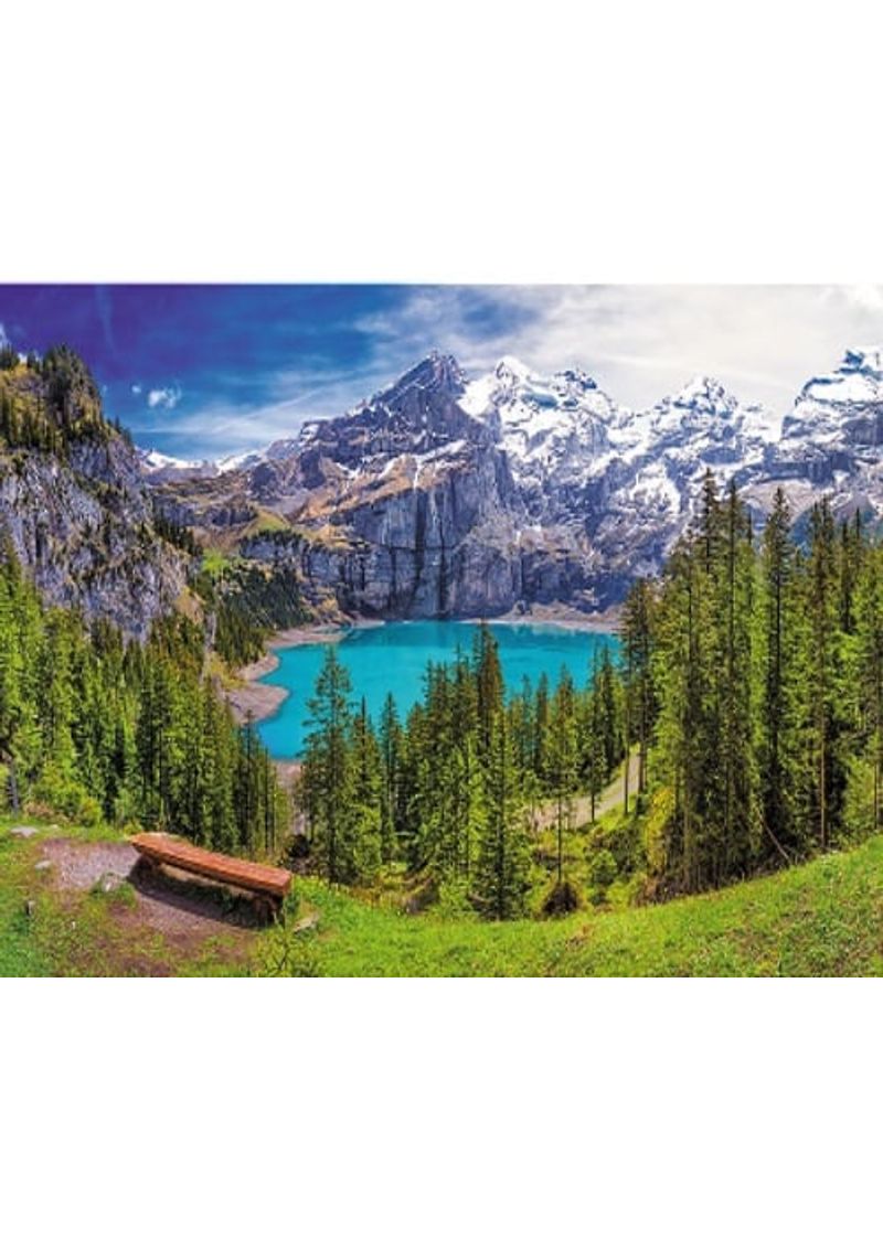 ROMPECABEZAS-1500-PZAS---LAGO-OESCHINEN-SUIZA