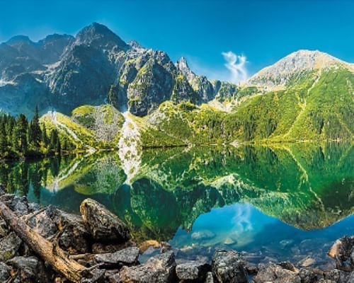 ROMPECABEZAS 1500 PZAS - LAGO MORSKIE OKO POLONIA
