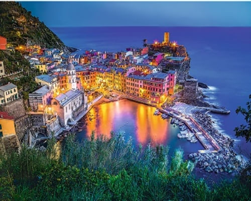 ROMPECABEZAS 2000 VERNAZZA AL AMANECER, ITALIA