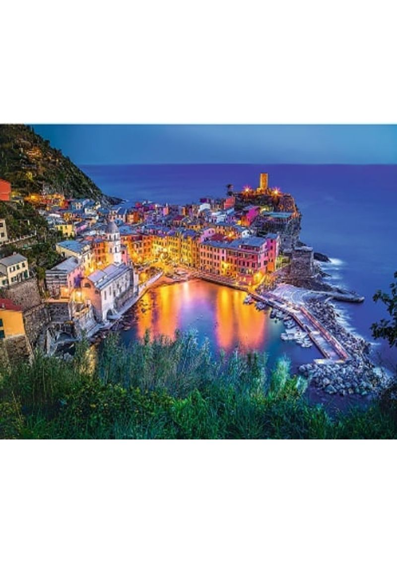 ROMPECABEZAS-2000-VERNAZZA-AL-AMANECER-ITALIA