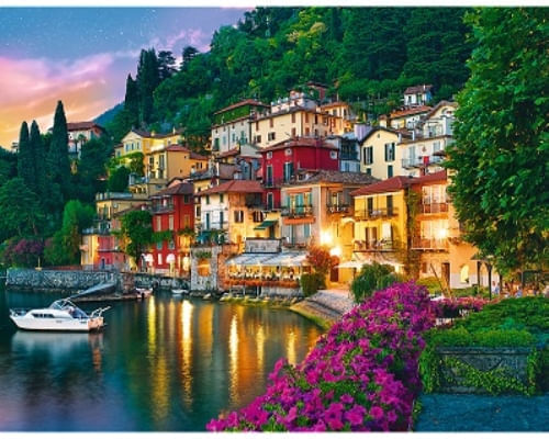 ROMPECABEZAS 500 PZAS - LAGO DE COMO ITALIA