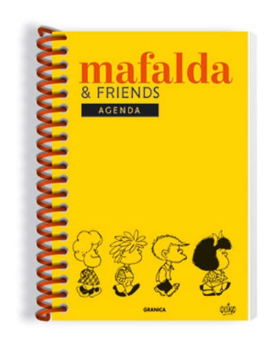 MAFALDA PERPETUA ANILLADA FRIENDS AMARILLA (EN INGLÉS)