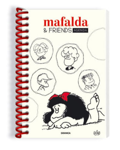 MAFALDA PERPETUA ANILLADA FRIENDS BLANCA (EN INGLÉS)