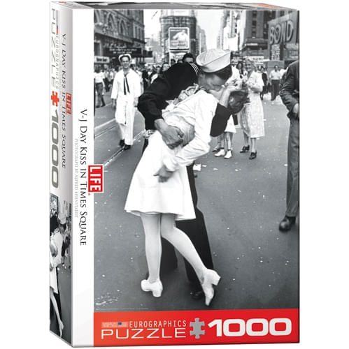 ROMPECABEZAS V-J DAY KISS IN TIMES SQUARE BY ALFRED EISENSTAEDT