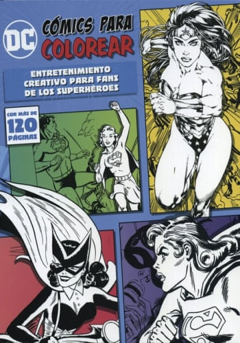 DC COMICS PARA COLOREAR
