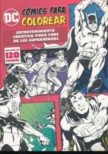 DC COMICS PARA COLOREAR