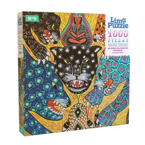 ROMPECABEZAS LIMA PUZZLE - LOS GENIOS DEL MAESTRO CURANDERO