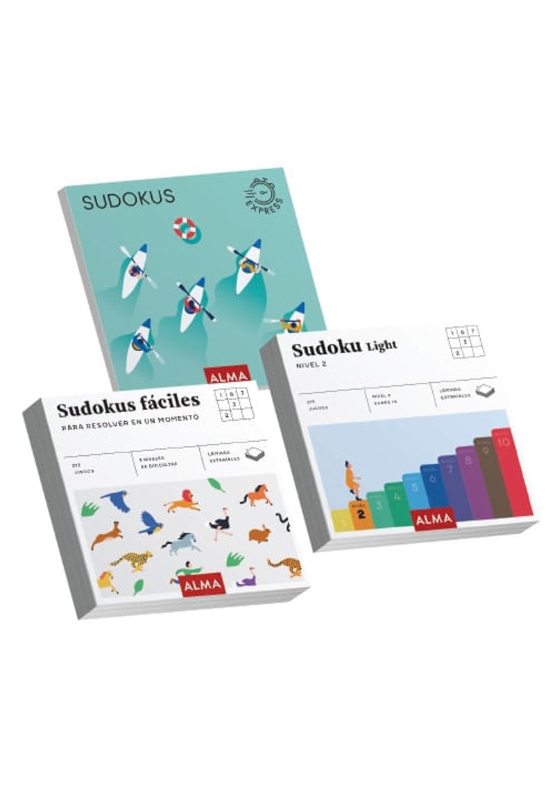 PACK-COLECCION-PASATIEMPOS-SUDOKU