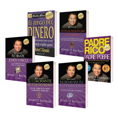 PACK COLECCION KIYOSAKI