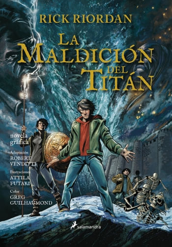 LA MALDICIÓN DEL TITÁN (PERCY JACKSON Y LOS DIOSES DEL OLIMPO NOVELA GRÁFICA 3)