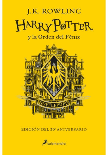 HARRY POTTER Y LA ORDEN DEL FENIX (EDICIÓN HUFFLEPUFF DEL 20º ANIVERSARIO)