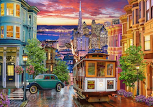 ROMPECABEZAS 500 SAN FRANCISCO TROLLEY
