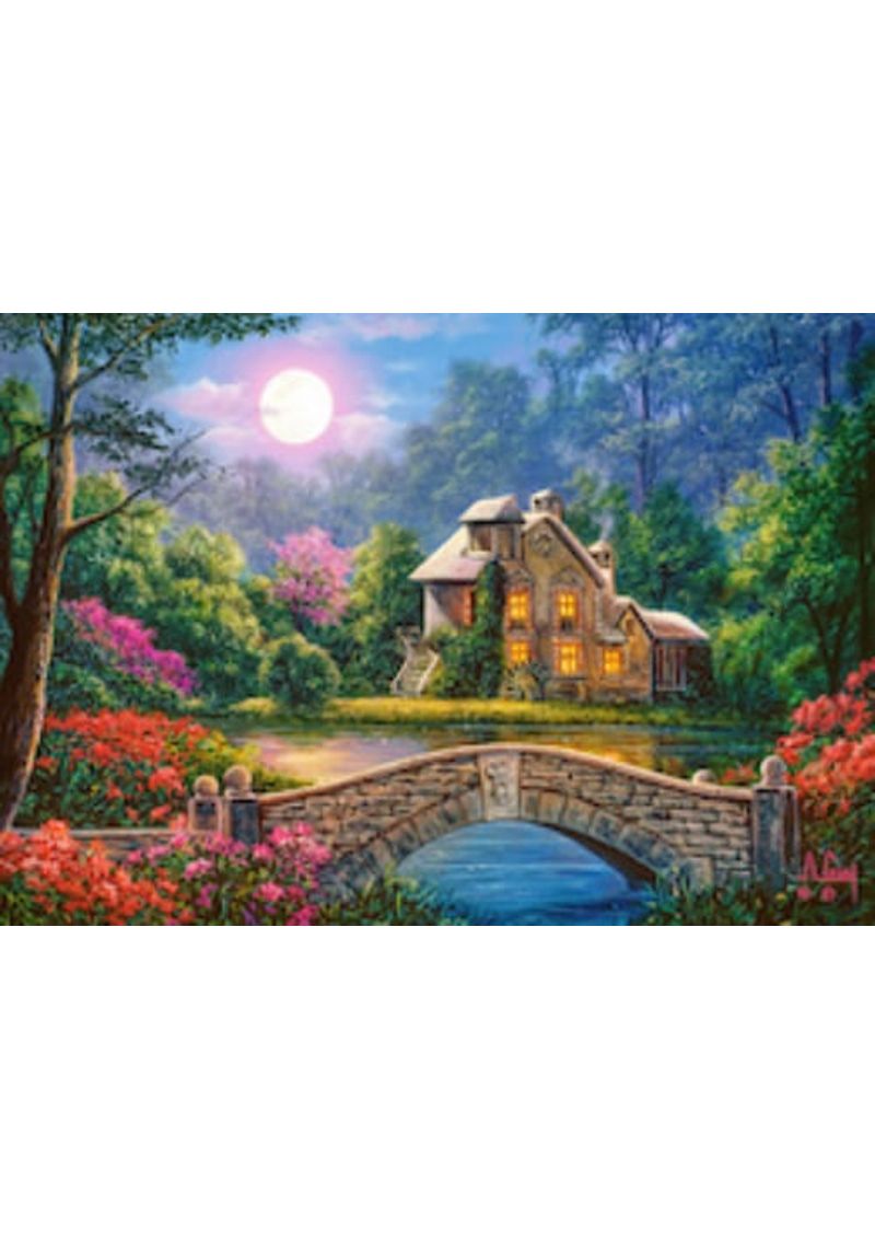 ROMPECABEZAS-1000-COTTAGE-IN-THE-MOON-GARDEN