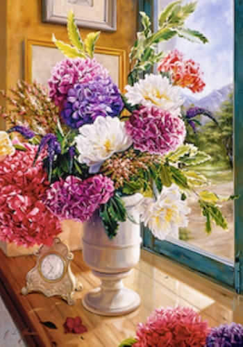 ROMPECABEZAS 1000 STILL LIFE WITH HYDRANGEAS