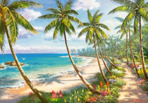 ROMPECABEZAS 1000 PATHWAY TO PARADISE