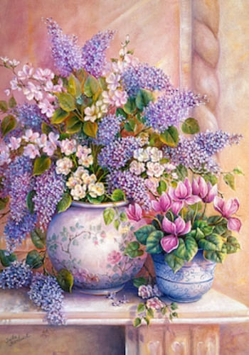 ROMPECABEZAS 1500 LILAC FLOWERS