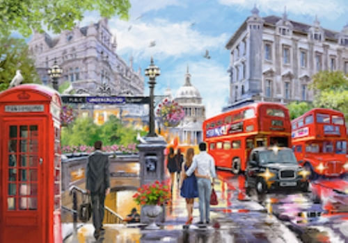 ROMPECABEZAS 2000 SPRING IN LONDON