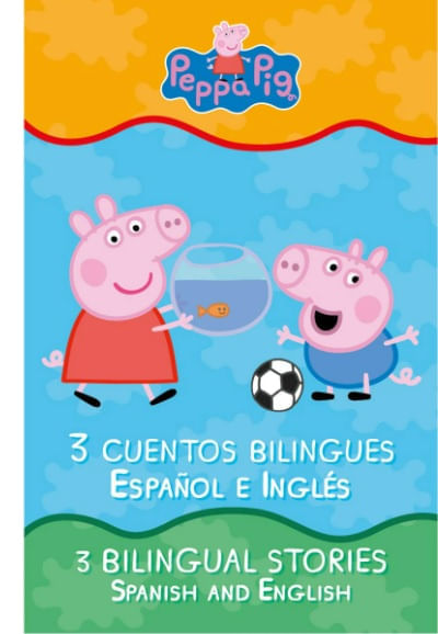 PEPPA PIG. LIBRO DE CUENTOS BILINGÜES