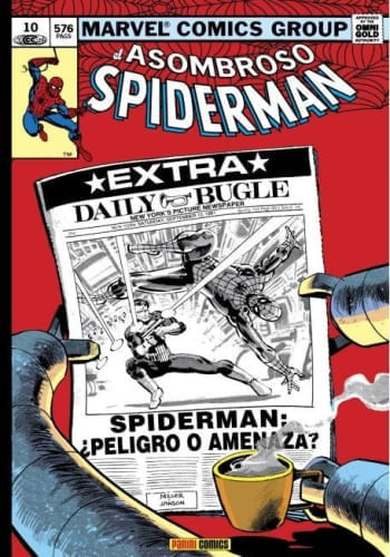 MARVEL GOLD:  EL ASOMBROSO SPIDERMAN 10 - PELIGRO O AMENAZA?