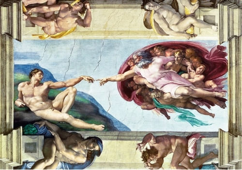 ROMPECABEZAS MUSEO 1000 PIEZAS  LA CREACIÓN DEL HOMBRE
