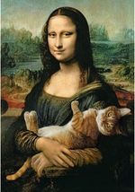 ROMPECABEZAS-500-PIEZAS-MONALISA-Y-GATITO-RONRONOSO