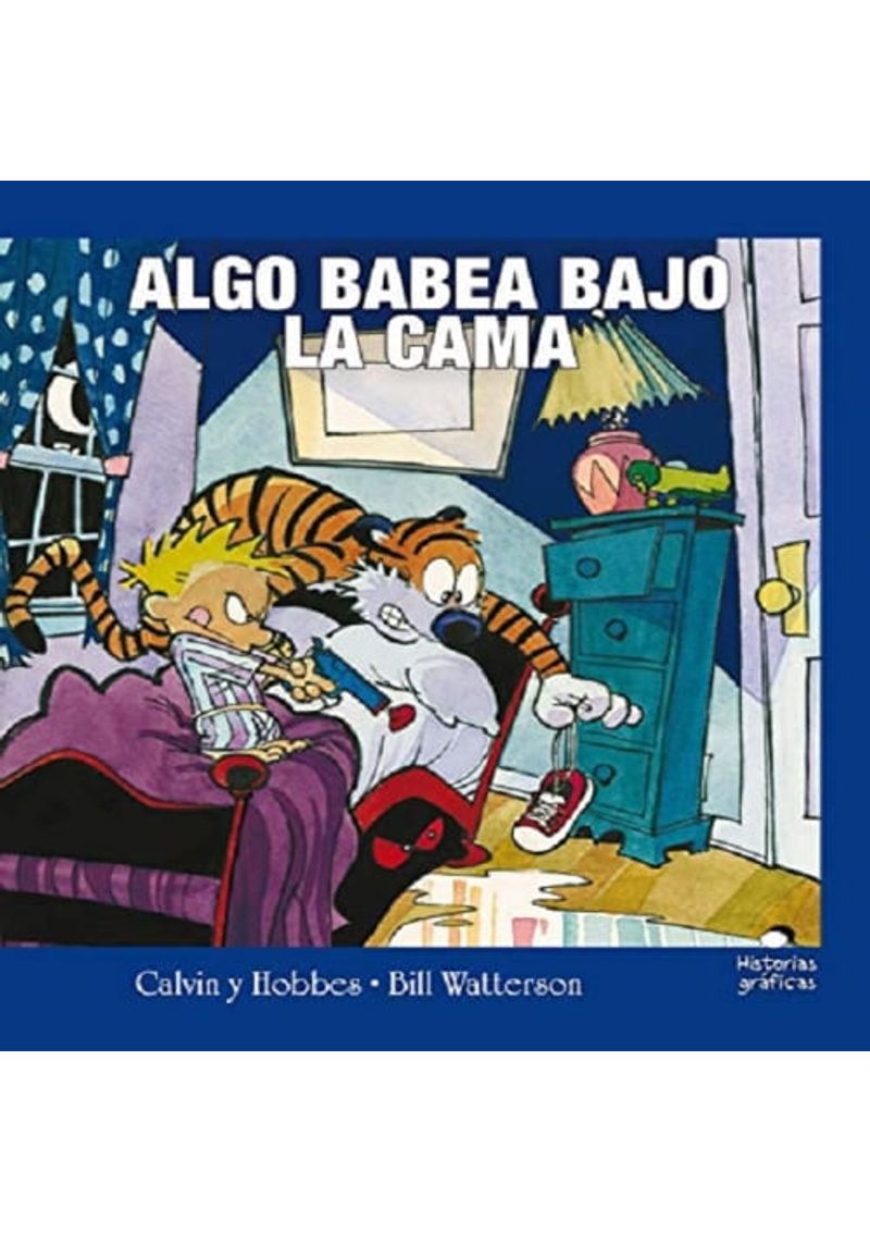 CALVIN-Y-HOBBES.-ALGO-BABEA-BAJO-LA-CAMA