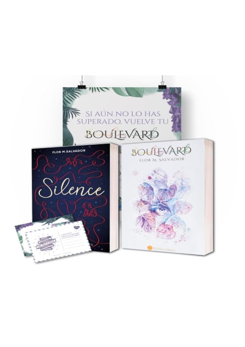 PACK-BOULEVARD---SILENCE--POSTER---POSTAL