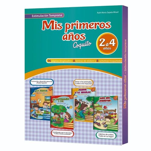 PACK MIS PRIMEROS AÑOS (CAJA DE 4)