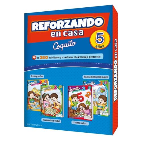 PACK REFORZANDO EN CASA 5 AÑOS