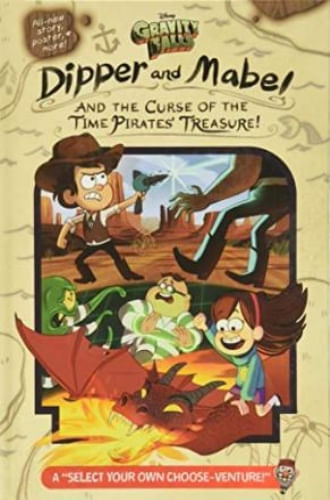 GRAVITY FALLS: DIPPER AND MABEL AND THE CURSE OF THE TIME PIRATES' TREASURE!