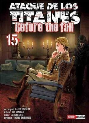 ATAQUE DE TITANES BEFORE THE FALL N.15