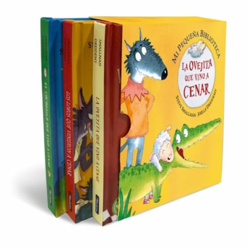 MI PEQUEÑA BIBLIOTECA DE LA OVEJITA QUE VINO A CENAR