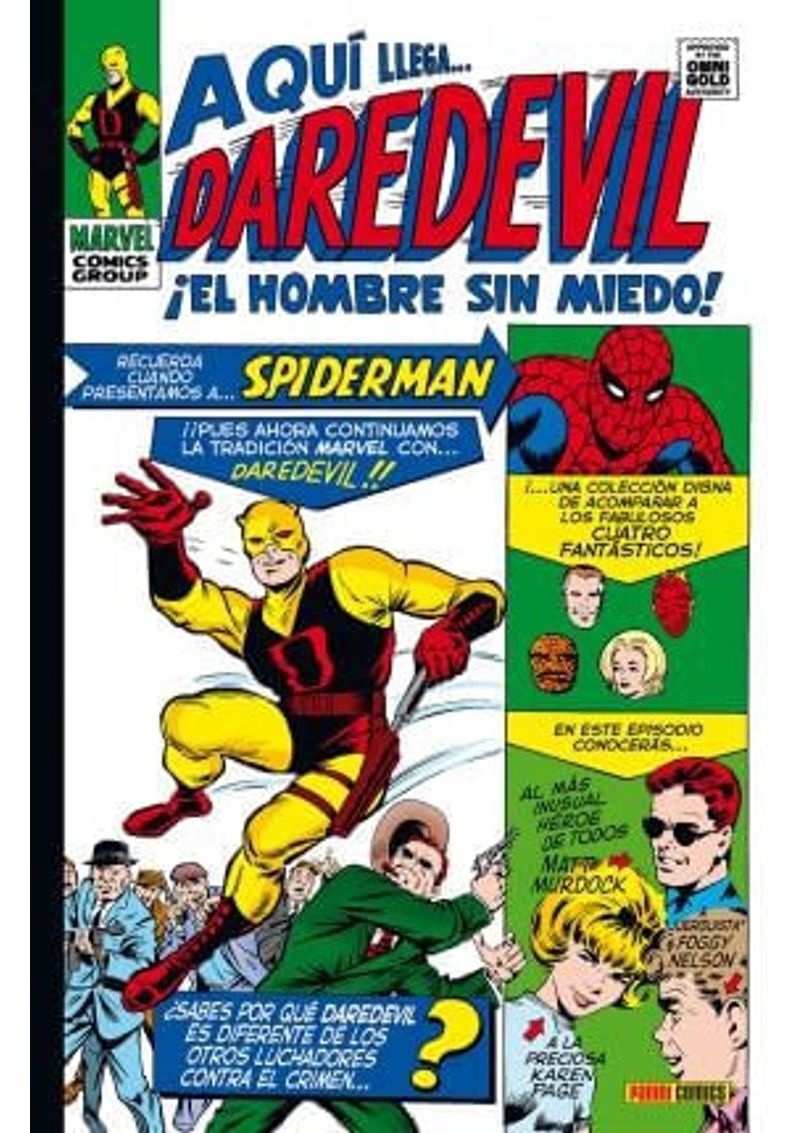 MARVEL-GOLD---AQUI-LLEGA-DAREDEVIL-¡EL-HOMBRE-SIN-MIEDO-